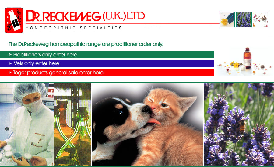 Dr. Reckeweg (UK) Ltd Homoeopathic Remedies - REVET, Tegor, Tegoder